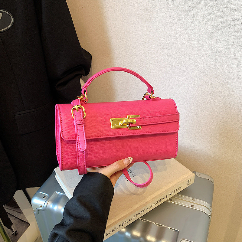 Damen Designer Schultertasche mit luxuriösem Kettenverschluss