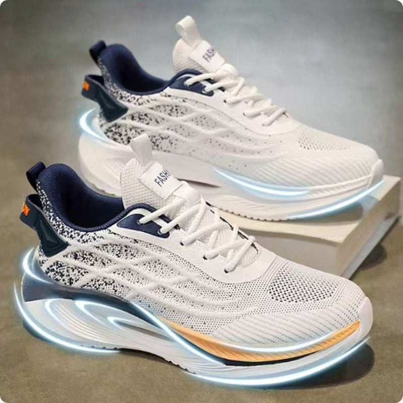 Damen-Fashion-Sneaker mit innovativer Dämpfungstechnologie und futuristischem Design