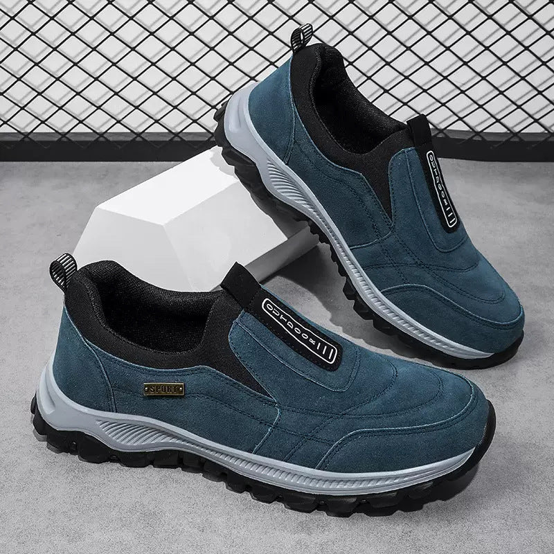 Damen Freizeit Slip-On Sneaker mit atmungsaktivem Obermaterial und rutschfester Sohle