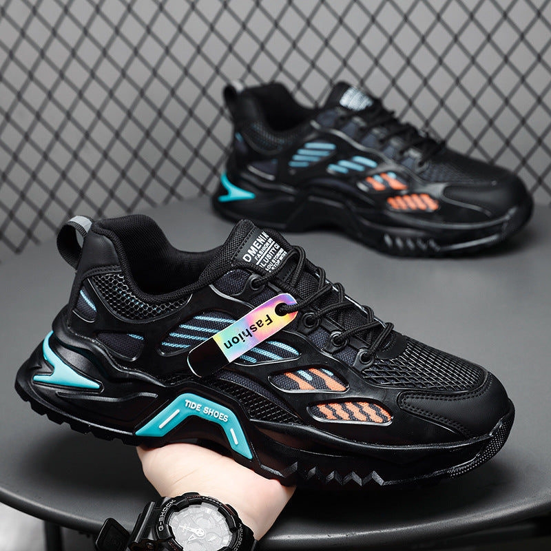 Damen Sportschuhe mit atmungsaktiven Mesh-Elementen und gepolstertem Komfort