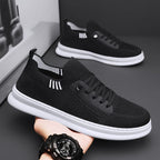 Damen Bequeme Strick-Sneaker mit Atmungsaktiver Oberfläche
