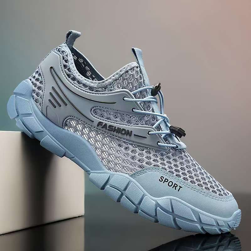 Damen Atmungsaktive Laufschuhe mit flexiblem Netzobermaterial und rutschfester Sohle