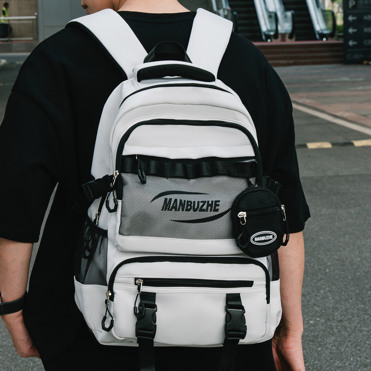 Vielseitiger Mehrfachfach-Schulrucksack