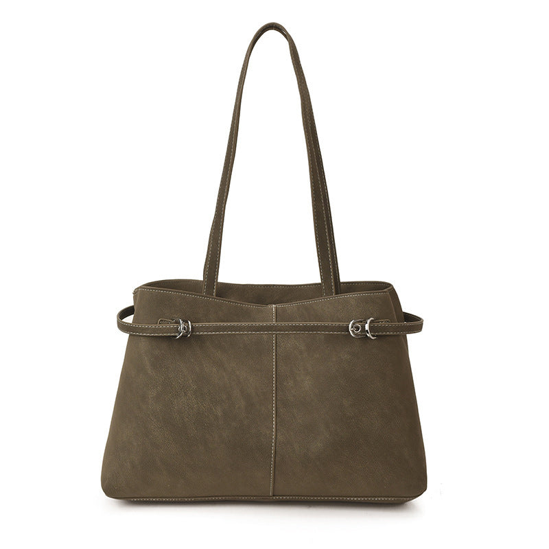 Damen Tote Bag aus hochwertigem synthetischem Leder mit elegantem Schultergurt