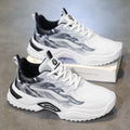 Damen Sport Sneakers mit modernem grafischem Design und rutschfester Sohle