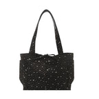 Damentasche mit glitzerndem Sternmuster