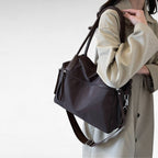 Canvas Schulterhandtasche