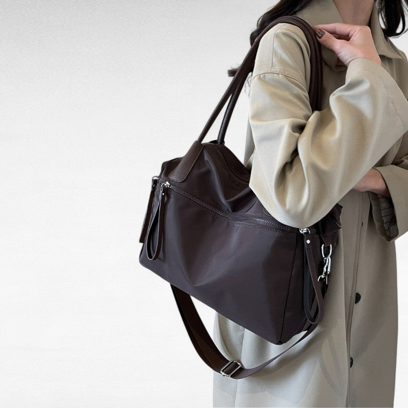 Canvas Schulterhandtasche