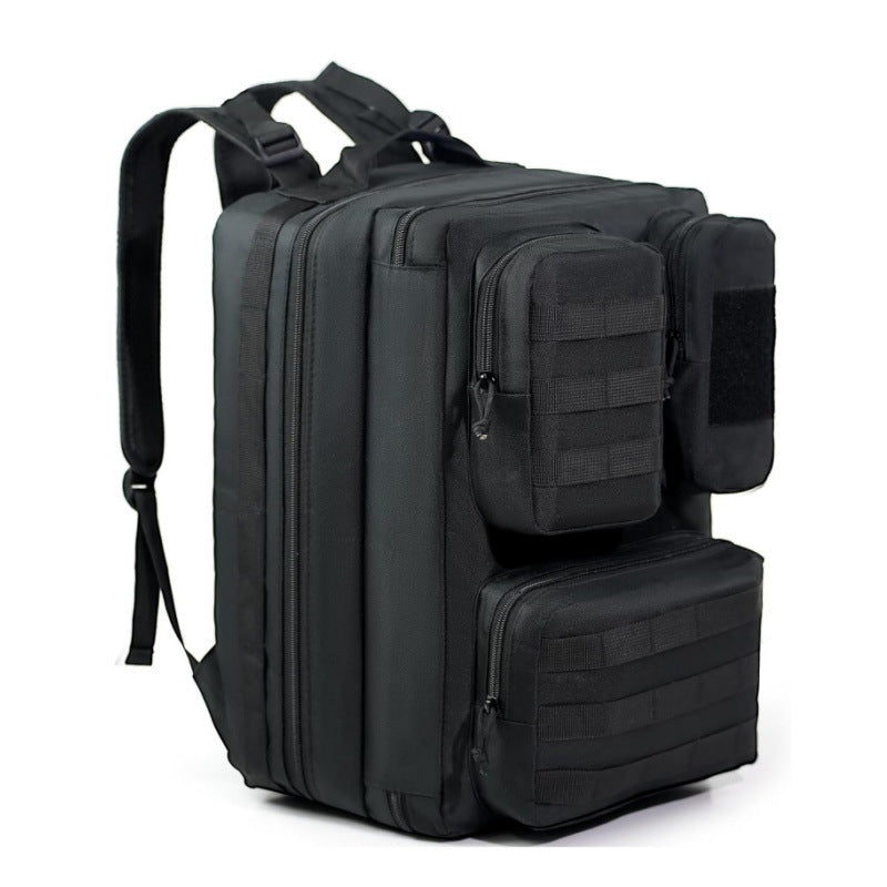 Taktischer Rucksack mit modularem Einsatzeinsätzen
