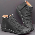 Damen High-Top Sneaker mit trendigem Schnür- und Reißverschlussdesign