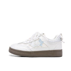 Damen trendige Sneakers mit sportlich-elegantem Design und bequemem Sohlen