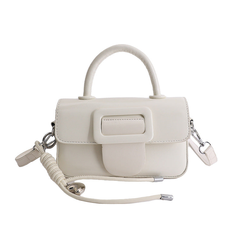 Damen hochwertige Mini-Handtasche mit abnehmbarem Schultergurt