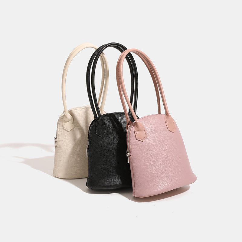Damen Mini-Handtasche im modernen Design mit praktischem Reißverschluss