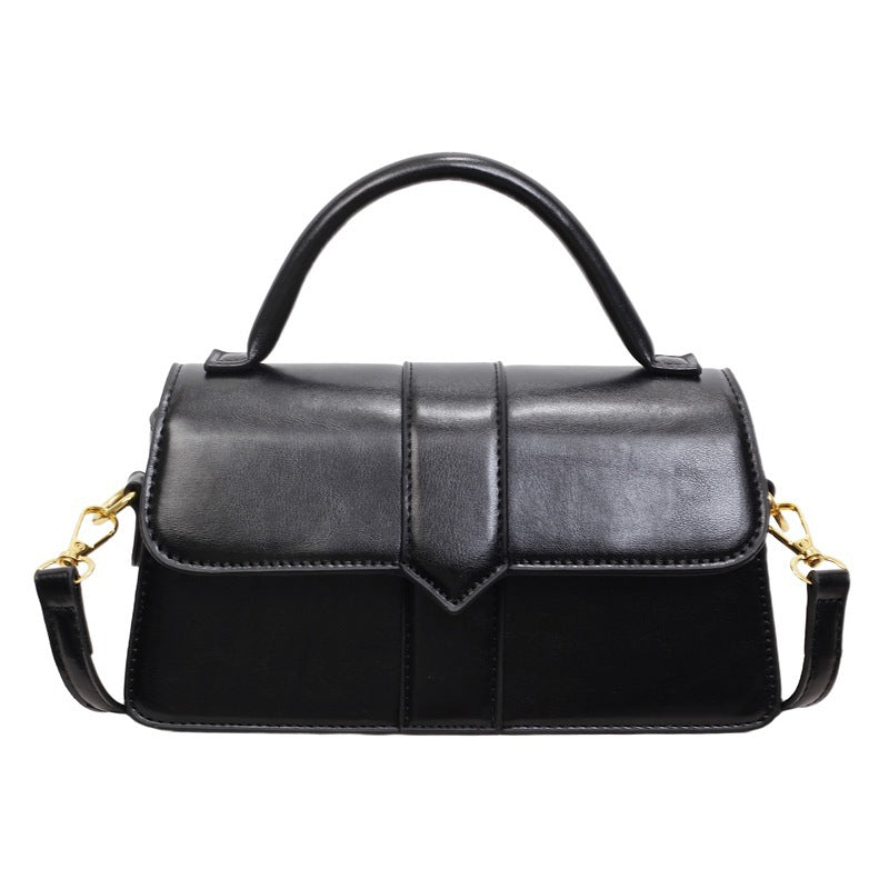 Damen Leder Handtasche mit abnehmbarem Schulterriemen