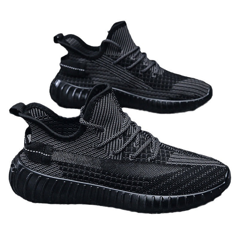 Damen sportliche Sneakers mit nahtloser Mesh-Struktur und flexibler Sohle
