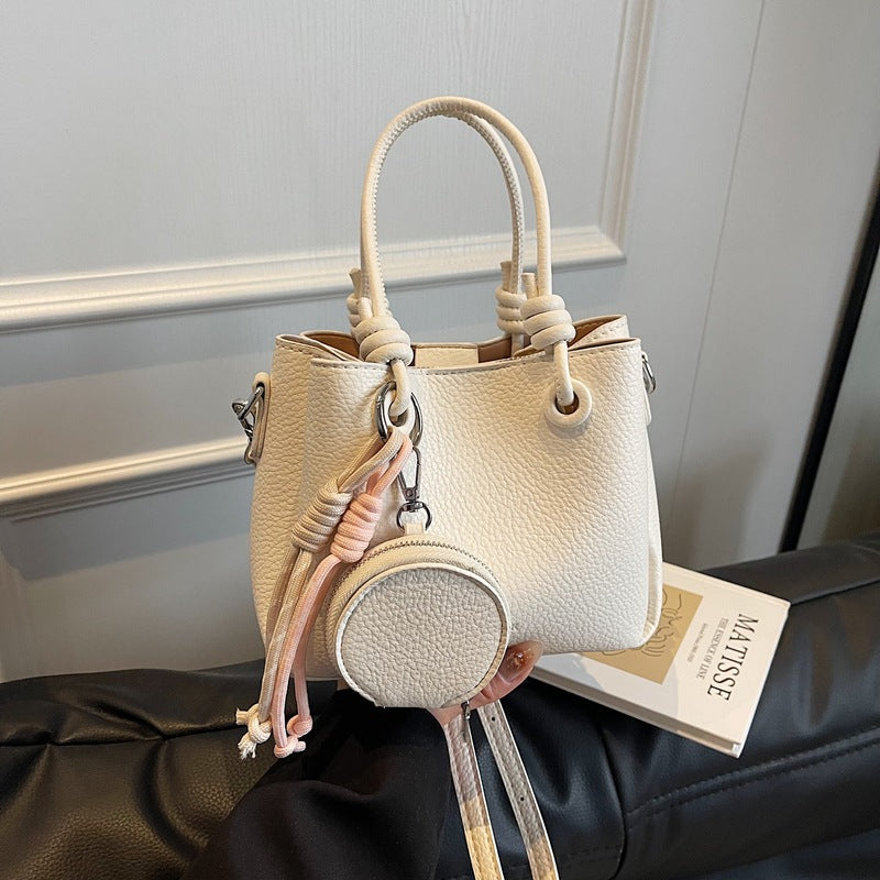 Damen Minihandtasche mit abnehmbarem Münzbeutel