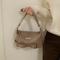 Damen stilvolle Mini-Hobo-Tasche mit verstellbarem Tragriemen