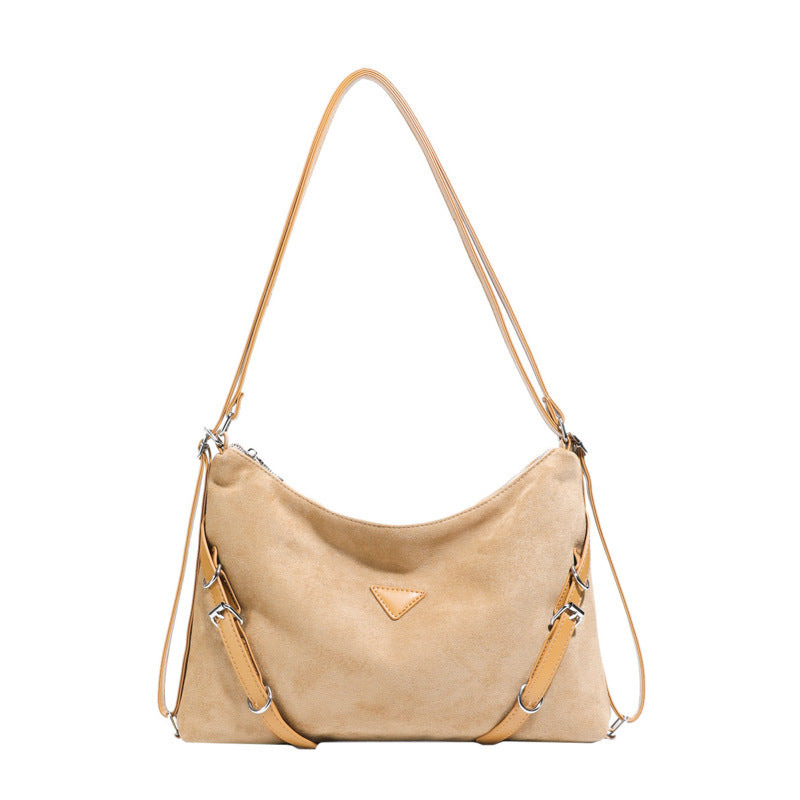 Damen Schultertasche mit abnehmbarem Schultergurt und modernem Design
