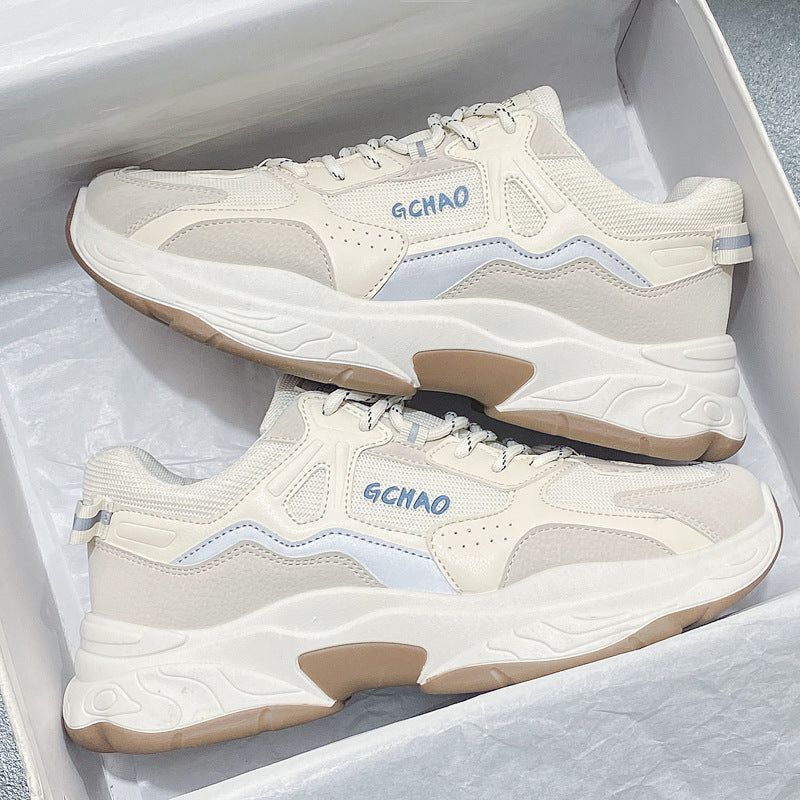 Damen Sport Sneakers mit gepolstertem Fußbett und atmungsaktiver Oberkante
