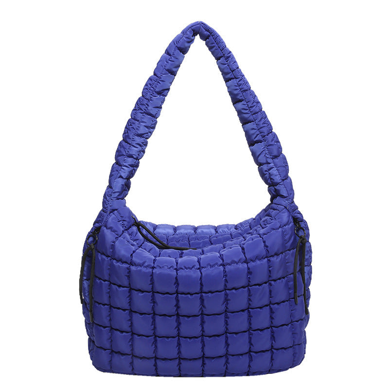 Falten Schultertasche für Frauen