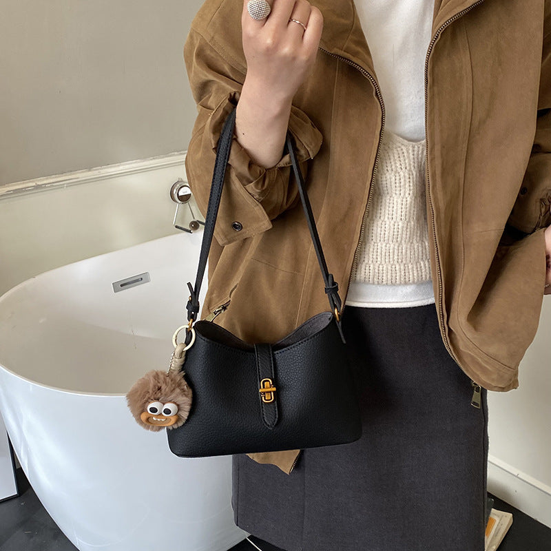 Damen multifunktionale Schultertasche mit verspieltem Charme