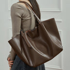 Damen Tote Bag mit elegantem Design und abnehmbarem Schulterriemen