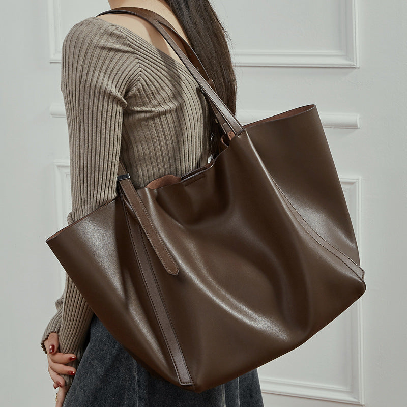 Damen Tote Bag mit elegantem Design und abnehmbarem Schulterriemen