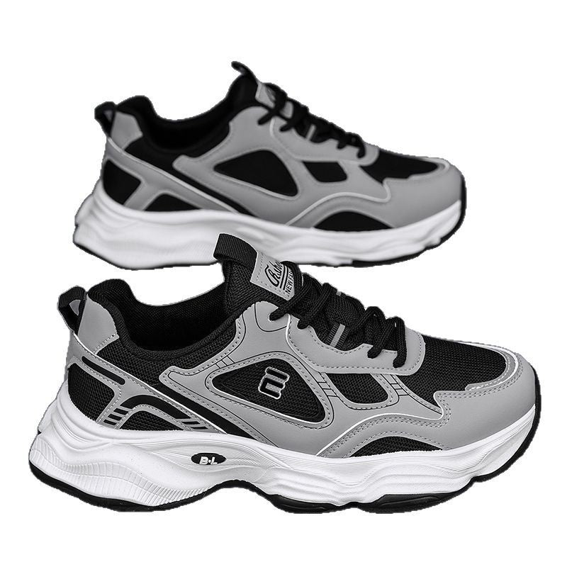 Damen Sportliche Sneakers mit Dämpfungssohle und atmungsaktivem Mesh-Obermaterial