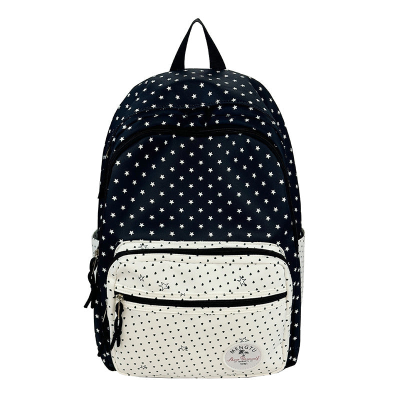 Sternmuster Multi-Compartt Rucksack