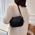 Handgefertigte Leder-Schultertasche