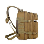 Taktischer Rucksack mit modularer Fachsystem und verstärktem Tragegriff