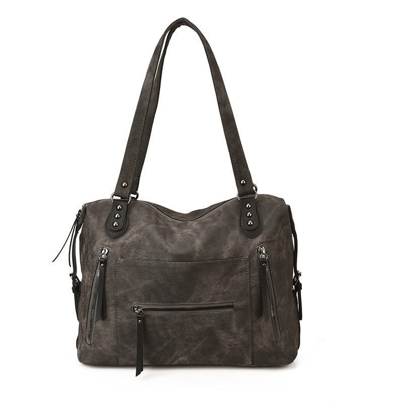 Damen große Schultertasche