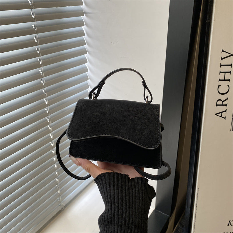 Damen Mini-Handtasche mit abnehmbarem Tragegriff