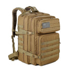 Taktischer Rucksack mit modularer Fachsystem und verstärktem Tragegriff