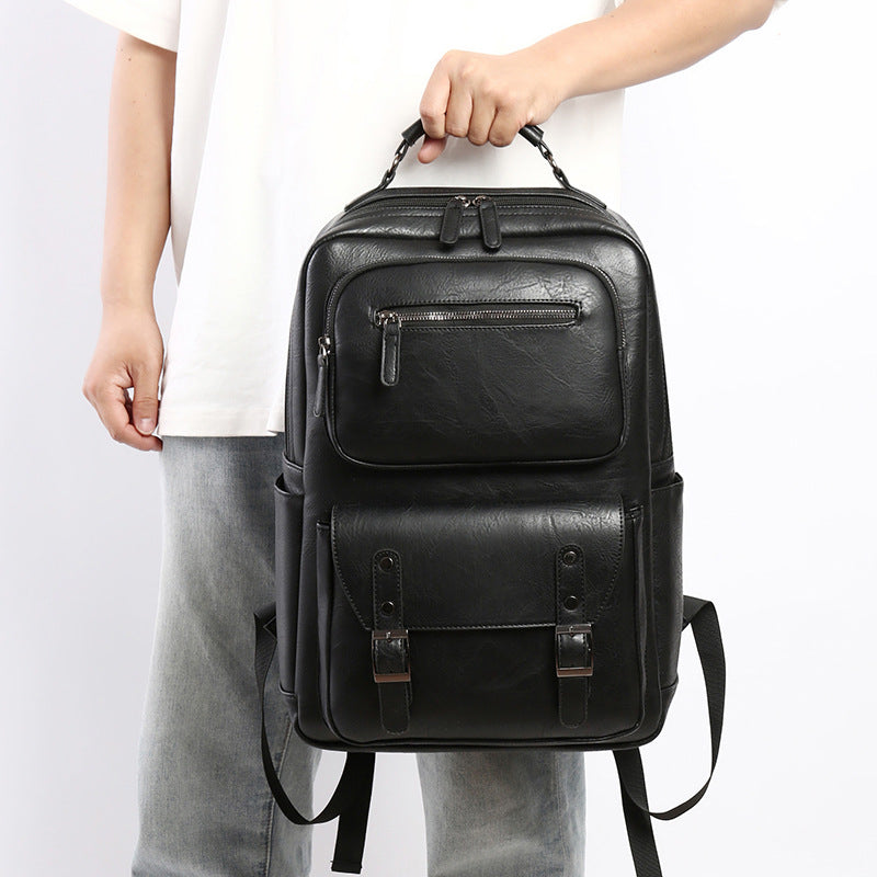 Premium Leder Organizer Rucksack Emma Tasche