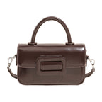 Damen Mini-Handtasche mit abnehmbarem Schultergurt und modernem Design