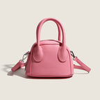 Damen Mini-Handtasche mit strukturiertem Äußeren und abnehmbarem Schulterriemen