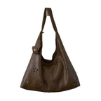 Damen Hobo Tasche mit floralem Design und praktischem Mini-Organizer