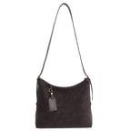 Damen elegante Schultertasche aus weichem Leder