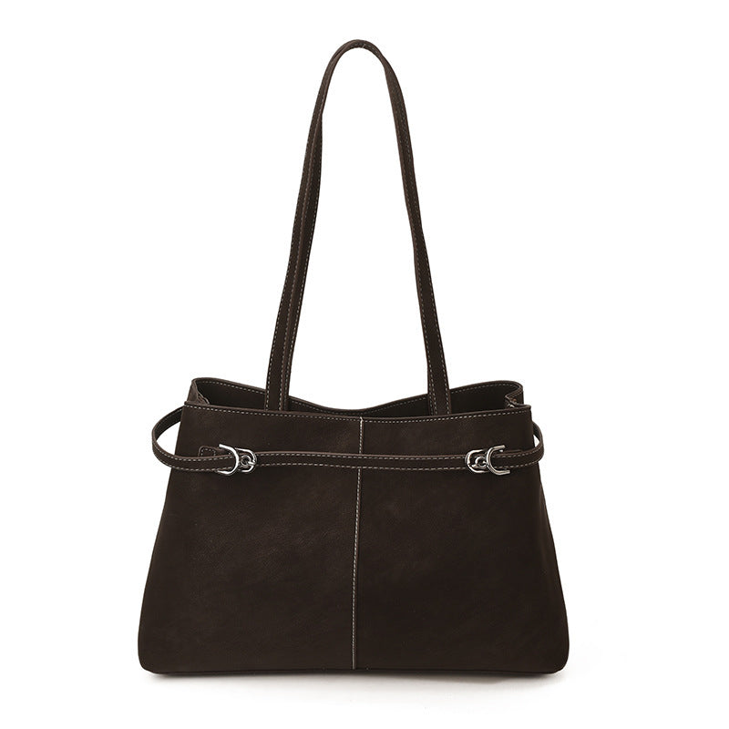 Damen Tote Bag aus hochwertigem synthetischem Leder mit elegantem Schultergurt