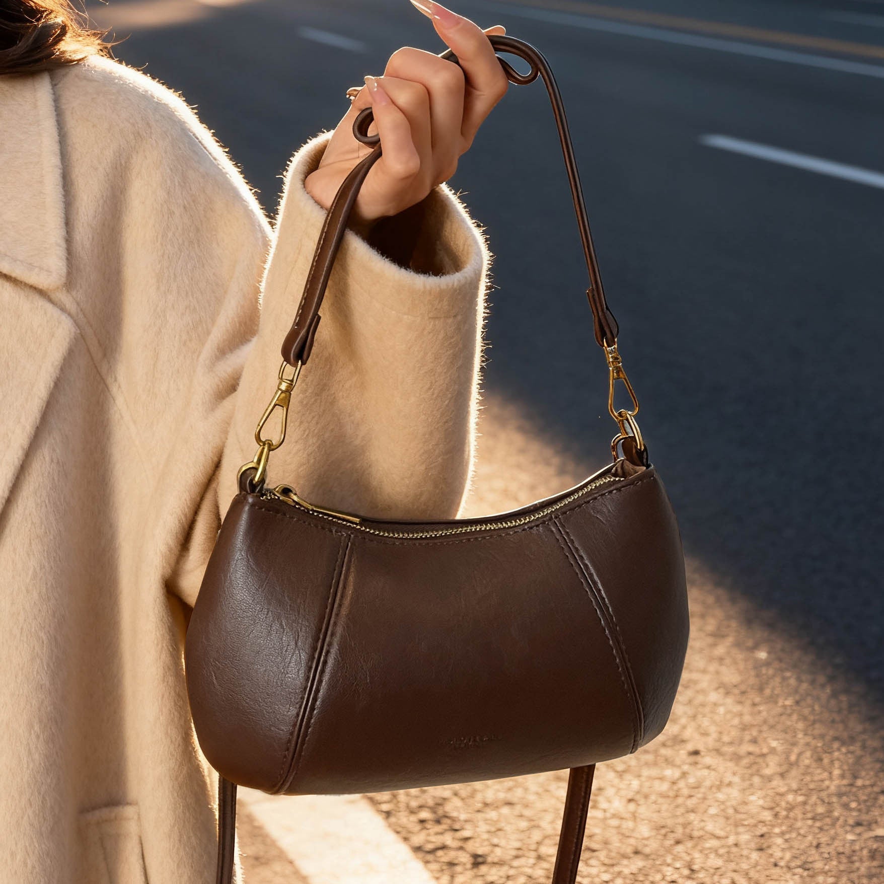 Damen elegante Schultertasche mit stilvollem Design