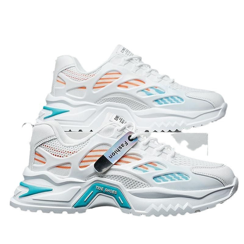 Damen Atmungsaktive Leichte Sneakers mit Stabiler Sohle