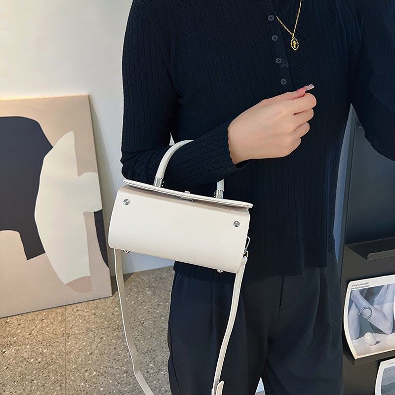 Damen elegante Schultertasche mit abnehmbaren Schulterriemen