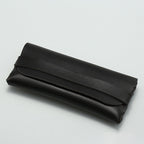 Faltbare Premium-Softleder-Sonnenbrillenrolle Tasche