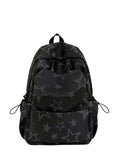 Stern-Stickerei Freizeit Schulrucksack