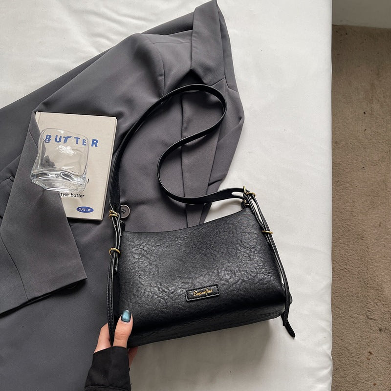 Damen elegante Schultertasche mit raffiniertem Design