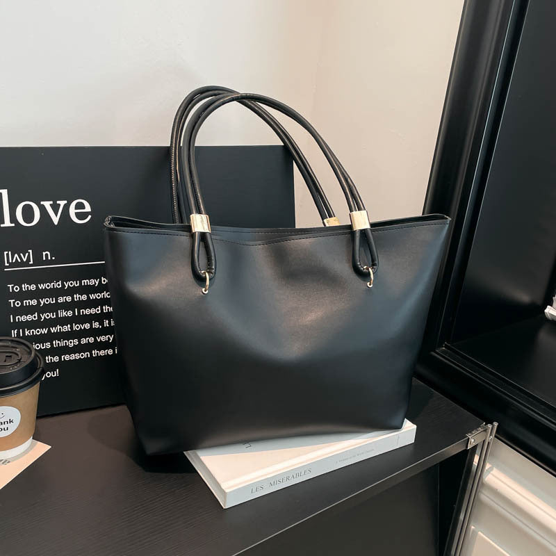 Damen elegante Handtasche mit hochwertigen Tragegriffen und praktischen Fächern