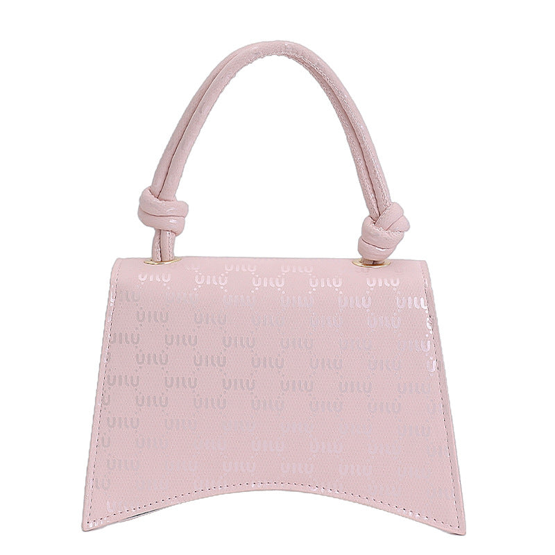 Damen Mini-Handtasche mit anspruchsvollem Logodesign