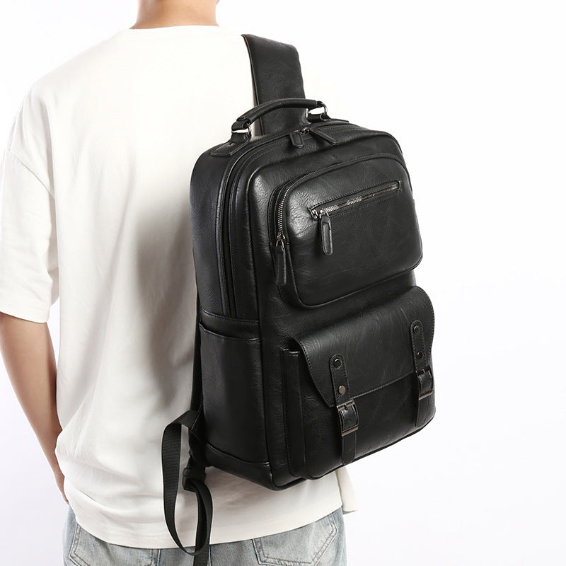 Premium Leder Organizer Rucksack Emma Tasche