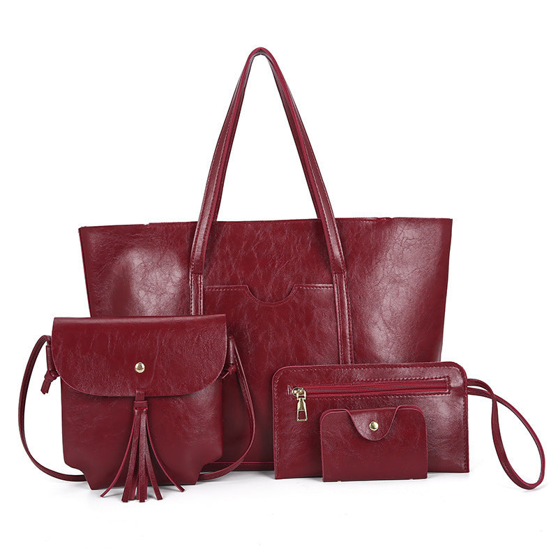 Damen Tote Bag Set mit multifunktionalen Fächern